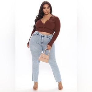 Fashion Nova took him by surprise slim fit boyfriend jeans